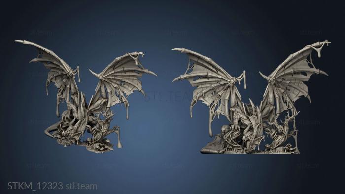 3D model Belevon Swamp Black Dragon (STL)