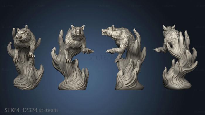 3D model Beltesassar Summoner the Wolf Spirit (STL)