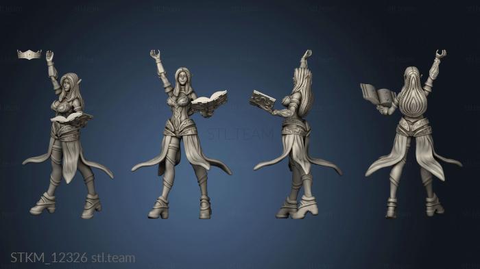 3D model Beltesassar Summoner the Wolf Spirit (STL)