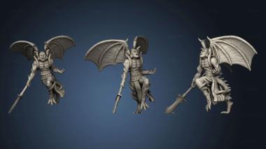 3D model Deadly Sins Winged Devil Spear (STL)