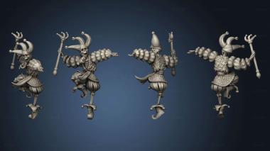 3D model Blood Moon Skeleton Jester (STL)