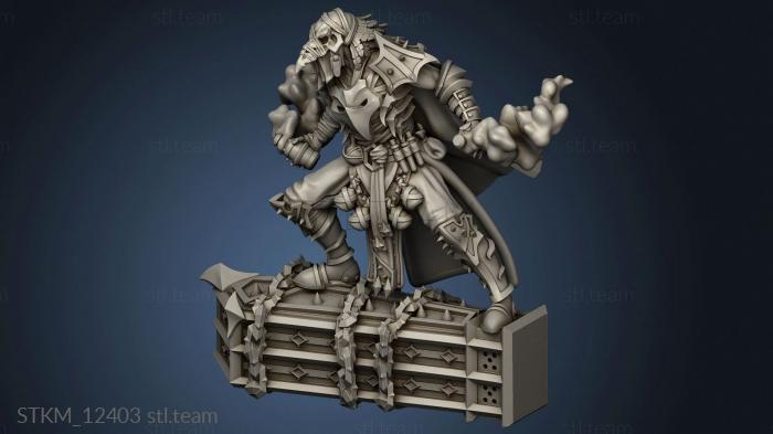 3D model Deathknight Plaguebearers Male (STL)