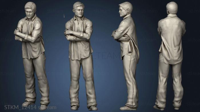 3D model brothers f&f sparx Bryan (STL)