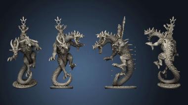 3D model despoilers dragon separate wings sorceress on (STL)