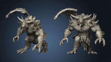 3D model Drakkisath Wyrm Wracked Atrocity mutant (STL)