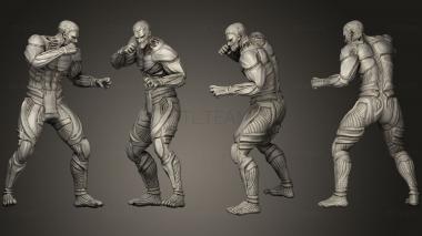 3D model Strong Man High Poly (STL)