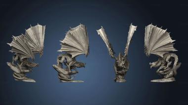 3D model Crystal Dragon (STL)