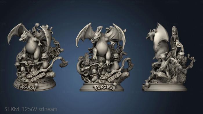 3D model Charizard Evolutions (STL)