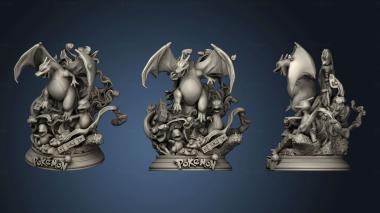 3D model Charizard Evolutions (STL)