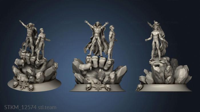 3D model Captain Marvel and Adam Warlock Mar Vell (STL)