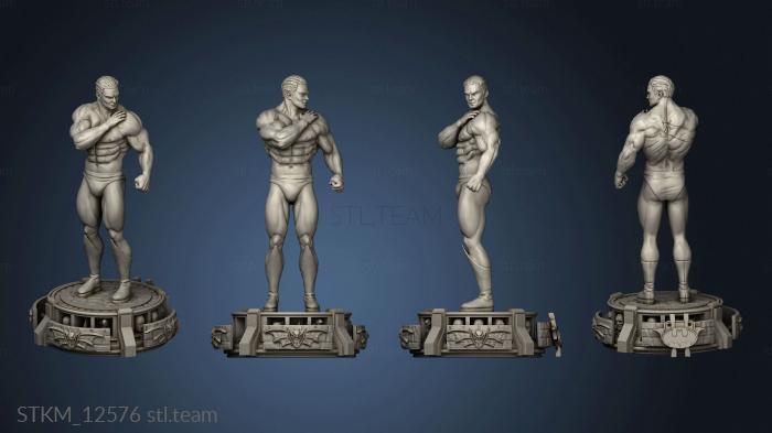 3D model bruce wayne scars Entero Batman (STL)