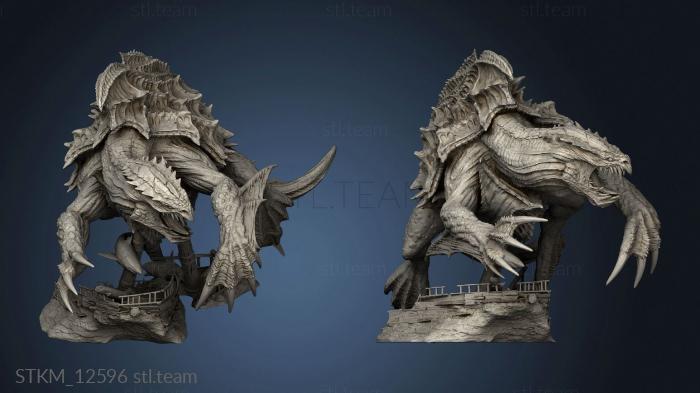 3D model Depth Dragon Turtle (STL)