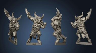 3D model Chaos Figures Beastmen (STL)