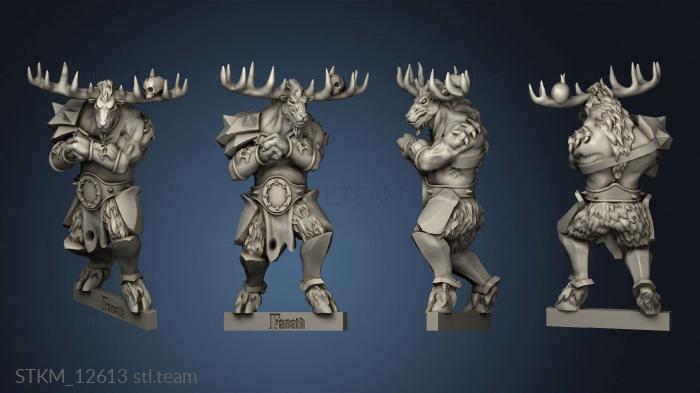 3D model Chaos Figures Beastmen (STL)