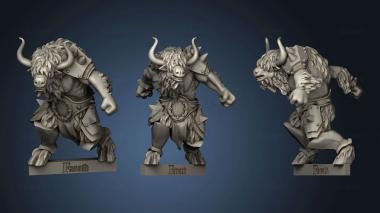 3D model Chaos Figures Beastmen (STL)