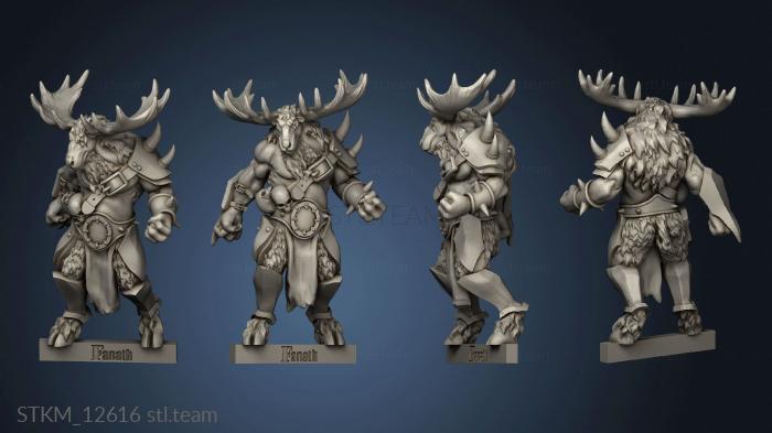 3D model Chaos Figures Beastmen (STL)