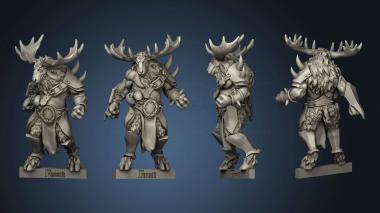 3D model Chaos Figures Beastmen (STL)