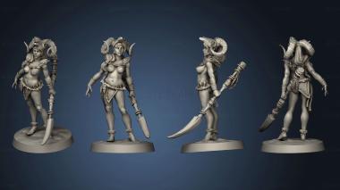 3D model Characters exotic (STL)