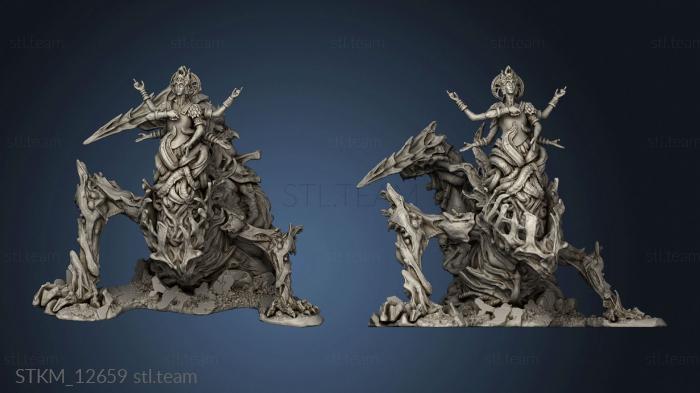 3D model Corrupted Idol Living statue (STL)