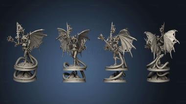 3D model Cult Demon Queen For Flying (STL)