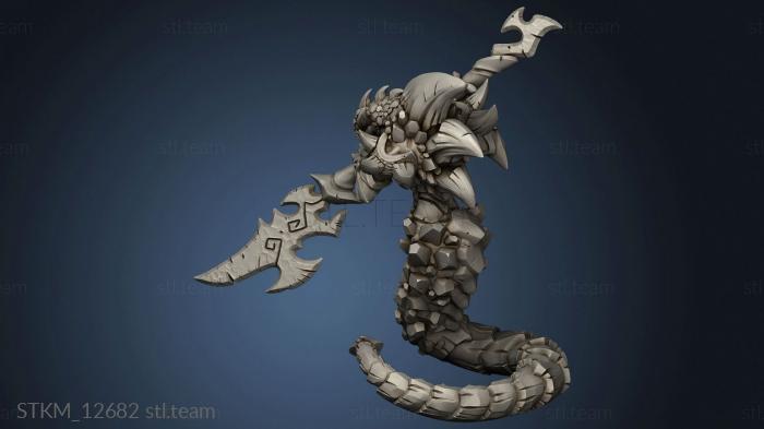 3D model Cn Mount Magma Fajra The Salamander (STL)