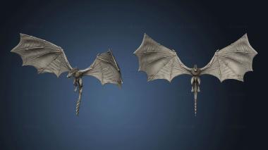 3D model DRAGON lamp got IN Chest (STL)