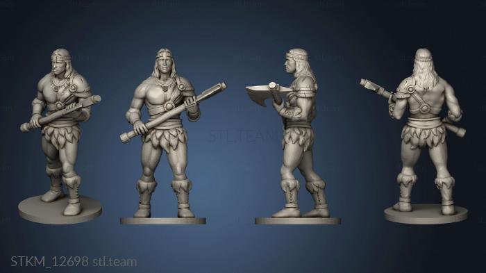 3D model Conan the Barbarian Complet (STL)