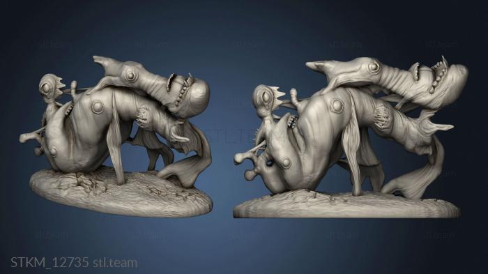 3D model Cruel Marshes Adult Slime Demon (STL)