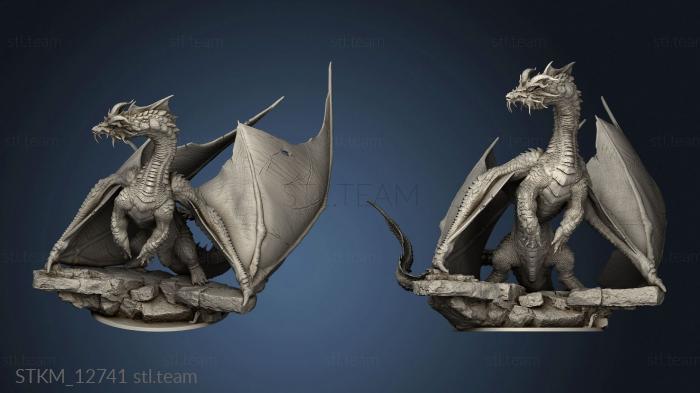 3D model elder brine dragon brinedragon (STL)