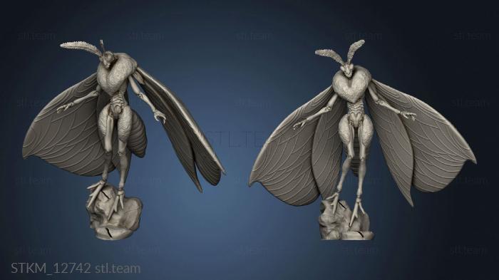 3D model Cruel Marshes Moth Queen (STL)