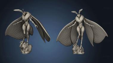 3D model Cruel Marshes Moth Queen (STL)