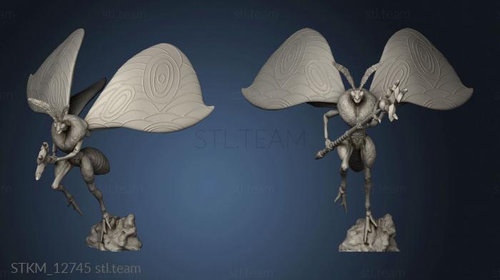 3D model Cruel Marshes Moth Queen Scepter (STL)