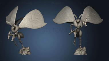 3D model Cruel Marshes Moth Queen Scepter (STL)