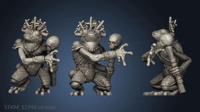 3D model Cruel Marshes Poison Frog Shaman (STL)