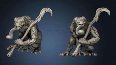 3D model Cruel Marshes Poison Frog Tongue (STL)