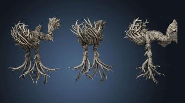 3D model Cruel Marshes Shambling Mound Attacking (STL)