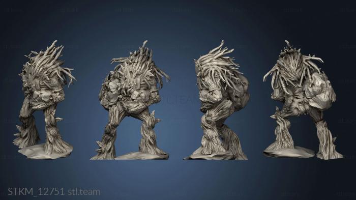 3D model Cruel Marshes Shambling Mound Rock (STL)