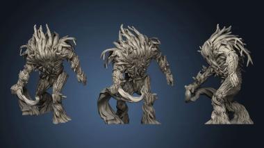 3D model Cruel Marshes Shambling Mound (STL)