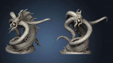 3D model Cruel Marshes Swamp Aboleth Emerging (STL)