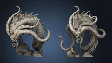 3D model Cruel Marshes Swamp Aboleth (STL)