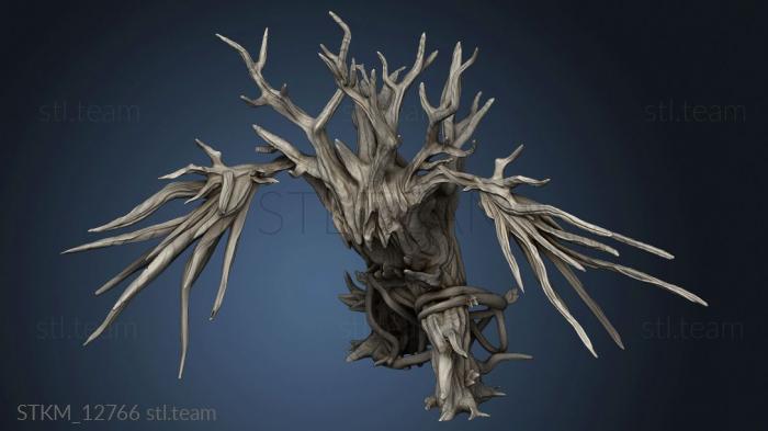 3D model Cruel Marshes Tree Blight Twig Attack (STL)