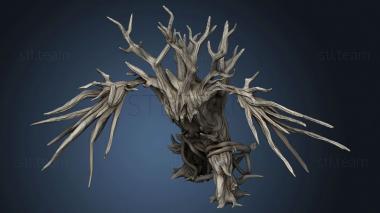 3D model Cruel Marshes Tree Blight Twig Attack (STL)