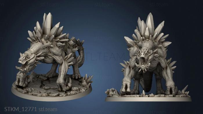 3D model Crystal Muncher Dragon (STL)