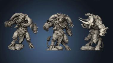 3D model Cult Minotaurs Minotaur boss (STL)