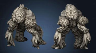 3D model Cult Pickle Unique Golems Brain Golemb (STL)