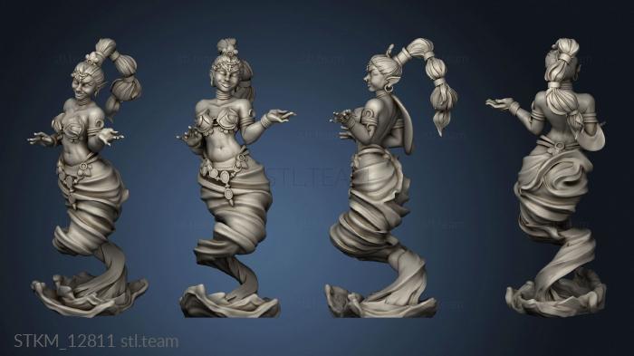 3D model Elementals Exotic Jasmine hair (STL)