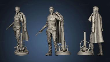 3D model dam Jensen Sculpture and Adam Stand (STL)