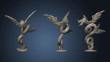 3D model Artisan Guild AMAZONS Stretch Goals Quetzalcoatl (STL)