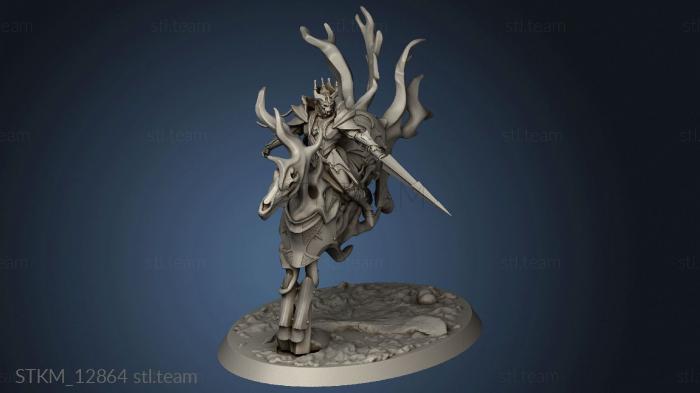 3D model Dance the Vampires Vampire Knight Cavalry Mounted (STL)