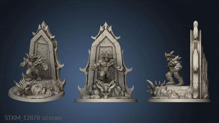 3D model Dantes Inferno Phlegyas (STL)